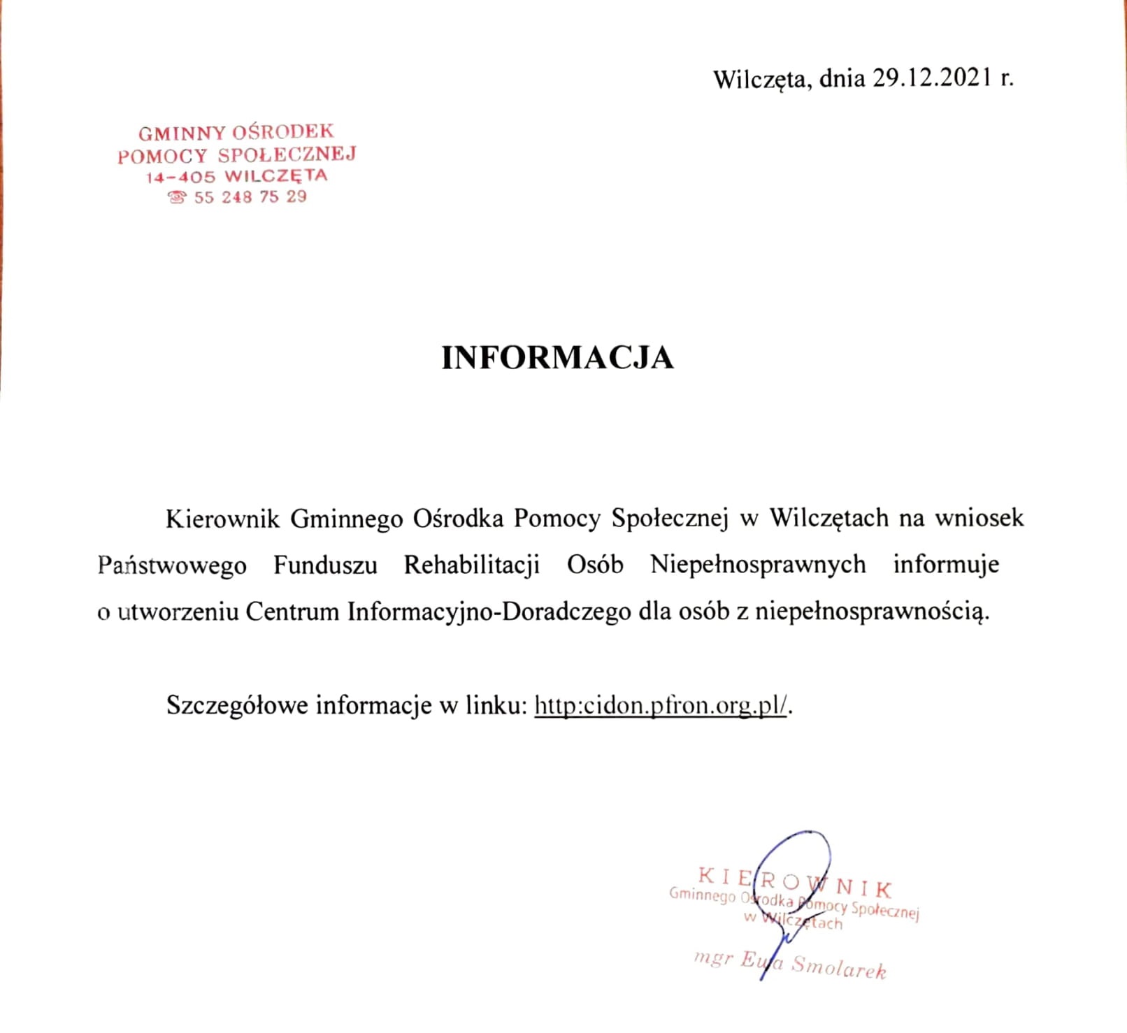 Informacja